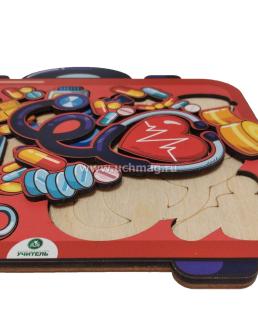 Настольная игра "Пазл-головоломка "Аптечный чемоданчик" — интернет-магазин УчМаг