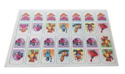 Настольная игра "Домино. Любимые игрушки": в коробке (28 карточек) — интернет-магазин УчМаг