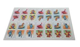 Настольная игра "Домино. Любимые игрушки": в коробке (28 карточек) — интернет-магазин УчМаг