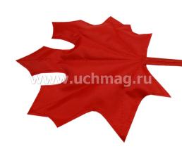 Кленовый лист (мягконабивной): 2 штуки, цвет красный — интернет-магазин УчМаг