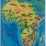 Учим материки: Африка - игровая обучающая фетр-карта — интернет-магазин УчМаг